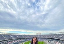 Jornalista vivencia despedida de Lionel Messi no estádio